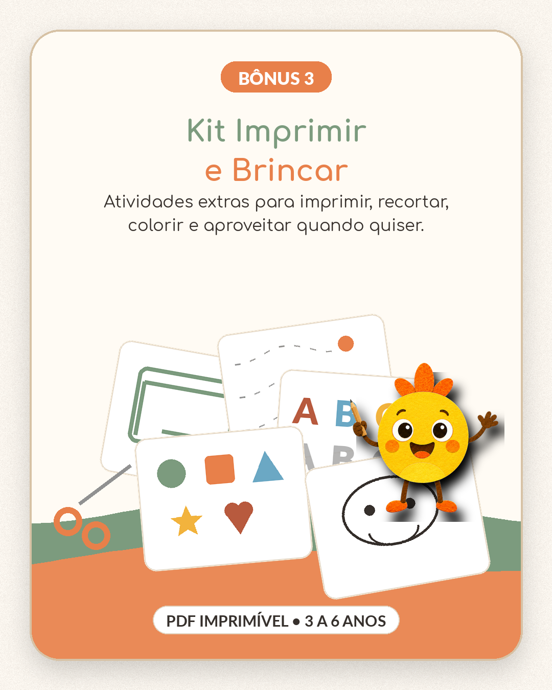 Bônus 3: Kit Imprimir e Brincar
